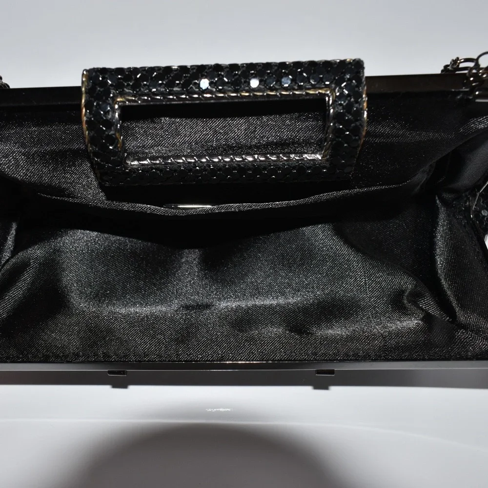 NWOT! Black Sequin Clutch Purse